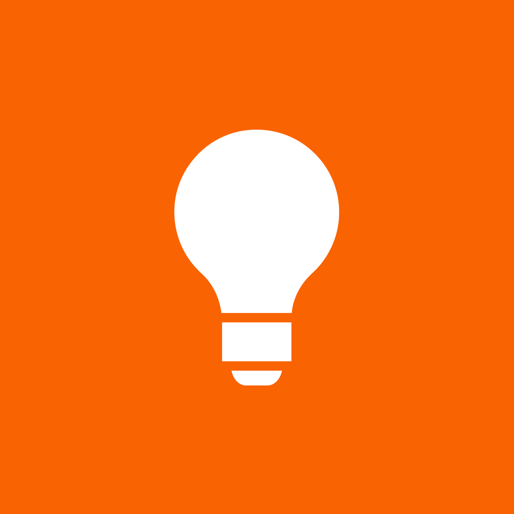 lightbulb icon