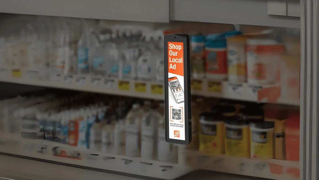 Orange Apron Media In-Store Display